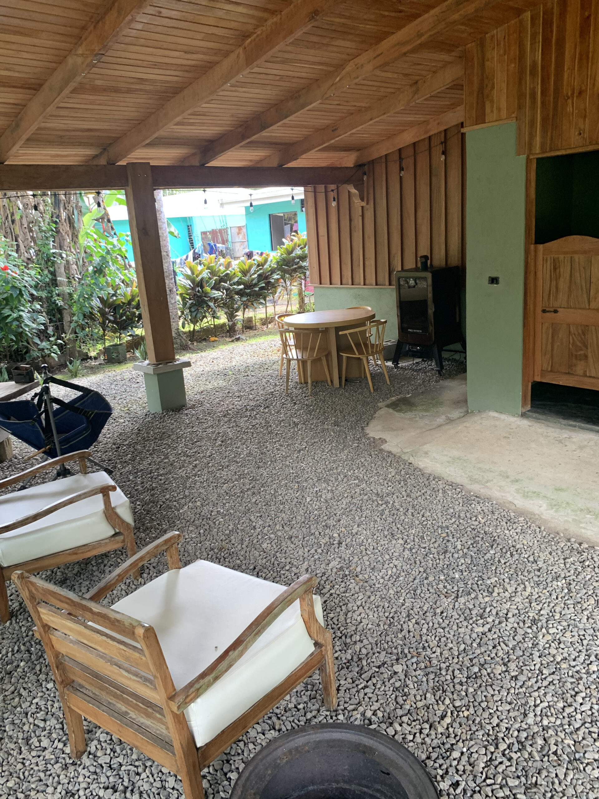 Back of lodge
